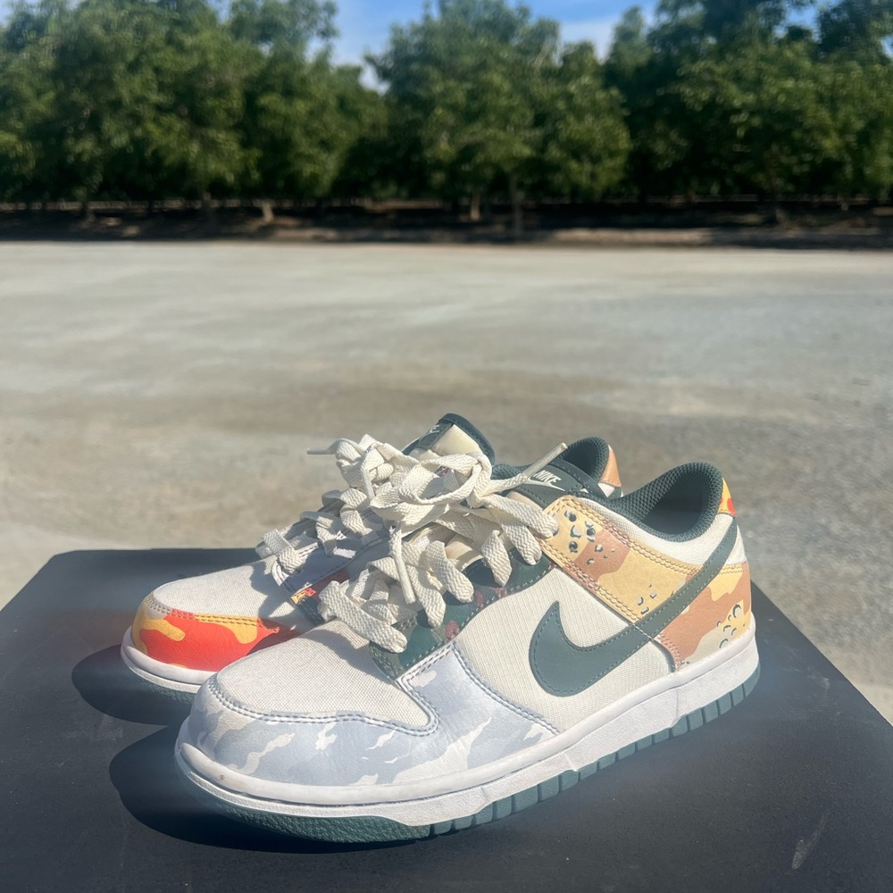 Youth Nike Camo Sneakers